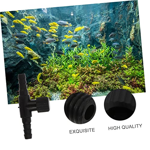 ABOOFAN 30pcs Shape Connector Adapter for Oxygen Tubing Easy Installation for Fish Tanks and Aquariums Airflow for Air Pumps and Stones