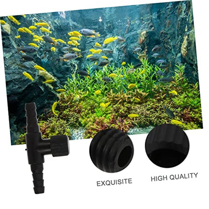 ABOOFAN 30pcs Shape Connector Adapter for Oxygen Tubing Easy Installation for Fish Tanks and Aquariums Airflow for Air Pumps and Stones