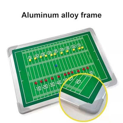 Magnetic Rugby Coaching Board, Rugby Clipboard for Coaches with Marker Pens, Magnets, Storage Bag, Eraser, for Training