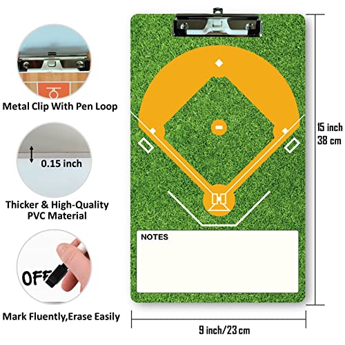 Baseball Dry Erase Clipboard for Coaches - color: Baseball-1