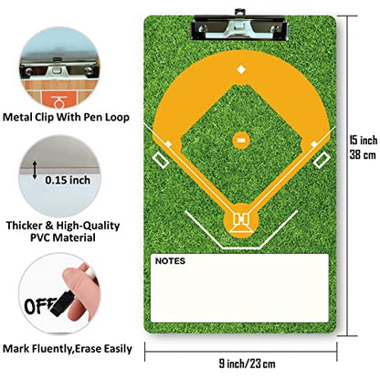 Baseball Dry Erase Clipboard for Coaches - color: Baseball-1