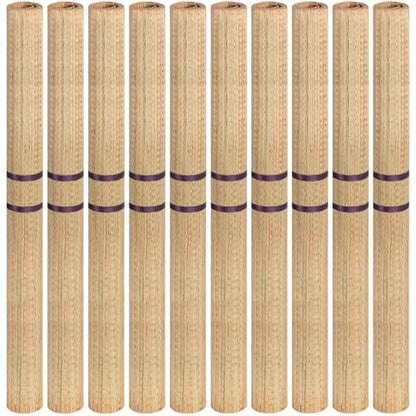 Tatami Mat for Sword Cutting, 10-Pack Authentic Igusa Tatami, 34x71 Inch Unrolled & Hand-Roll Modifiable for Tameshigiri, Iaido, Kenjutsu Training