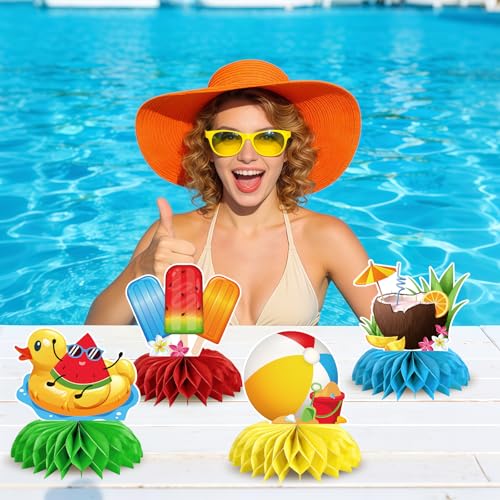 Party Decorations Honeycomb Centerpieces - color: Summers