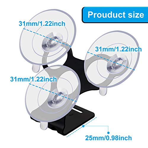 Windshield Suction Cup Mount Holder Compatible with Cobra Radar | Radar Detector Mount Compatible with Cobra RAD 450, 8-Band, ESD-6100, ESD-7000, XRS-9300, PRO-9780 and All Recent Models