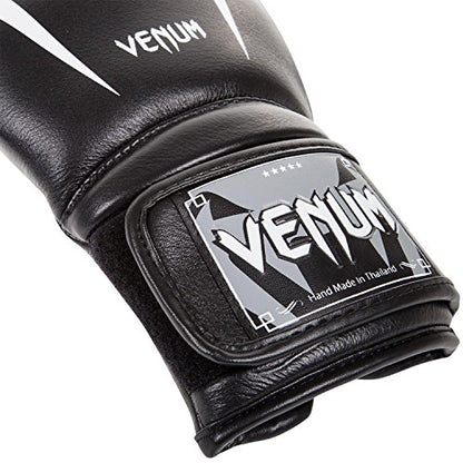 Venum Giant 3.0 Boxing Gloves - Nappa Leather - color: Black/White, size: 16 oz