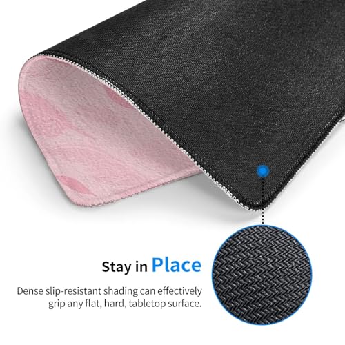 Pink Cute Flamingo Modern Art Boho Mousepad Non-Slip Rubber Base Mouse Pads for Computers Laptop Office Desk Accessories Mouse pad 7.9 x 9.5 in - color: Pink Flamingo