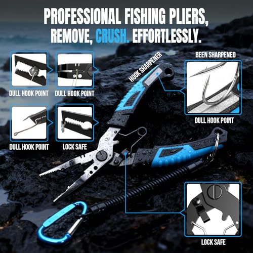 PLUSINNO Fishing Backpack with Fishing Floating Net, Fishing Gear, Tackle Boxes,Waterproof Fishing Tackle Bag, Fishing Gifts for Men - color: Camo Fishing Backpack with Tools
