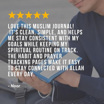 Islamic Gratitude Journal, Daily Prayer Tracker and Planner with Duas for Hardships, Faith and Gratitude - Islamic Gift for Women and Girls, Gift ideas for Muslims