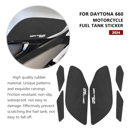 For Day.tona 660 Day.tona 660 day.tona 660 2026 2025 2024 accessories tank grip fuel tank traction pad anti-slip sticker fue daytona 660l tank pad
