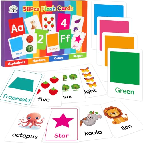 Ceiba Tree Alphabet Flashcards for Toddlers English Learning Flash Cards