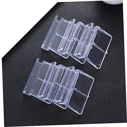 KESYOO 10Pcs Plastic Fish Tank Cover Brackets Support for Aquariums and Aquarium Accessories for Home Fish Tanks