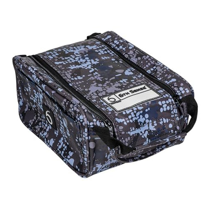 6th Sense – Bait Bag – Soft Plastic Storage Bag – Holds 15 to 20 Packs – Tackle Organizer – Clear Label Window - color: Hacienda - Darkwater