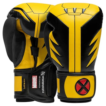 Hayabusa Marvel Hero Elite Boxing Gloves for Men and Women - color: Wolverine, size: 10oz