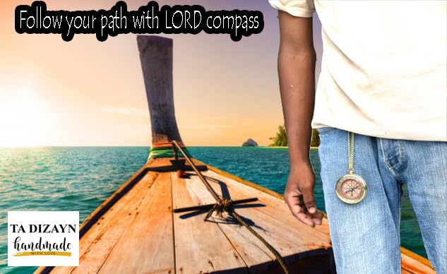 Trust in The Lord With All Your Heart - Proverbs 3:5-6 Quote Engraved Compass With Wooden Box, Greeting Card, Gift Compass, Graduation Day Gifts 2024 for Women Men Boys Girls - style: #11 Trust in The Lord Compass -Proverbs 3: 5-6