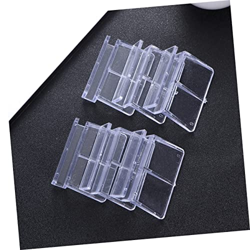 20Pcs Fish Tank Bracket Aquarium Support for Covers for Fish and Pets for Home Aquariums and Parks