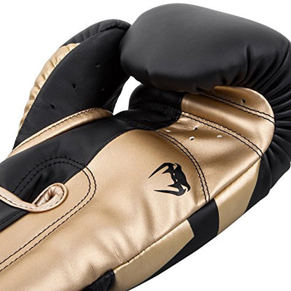Venum Elite Standup Shin Guards - color: Black/White, size: Large