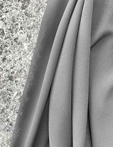 Txameru Hijab for Women Chiffon Hijab Scarfs for Women Long Shawl - color: Light Grey