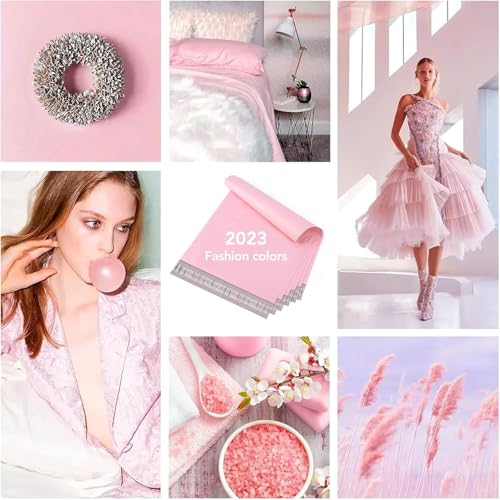 Metronic Poly Mailers 12x15.5 1000 Pack, Strong Adhesive Shipping Envelopes for Clothing, Medium Bulk Shipping Bags for Small Businesses, Mailers Poly Bags, Packages Bags Light Pink - size: 12x15.5 1000PC