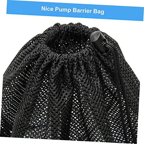 UKCOCO 3Pcs Water Pump Filter Bag Durable Mesh for Outdoor Swimming Pools Easy to Use Drawstring Design Protects Pumps from Debris and Fish from Harm