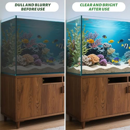 Aquarium Background Gel, 60ML(2OZ) with Sponge and Scraper - size: 60ml
