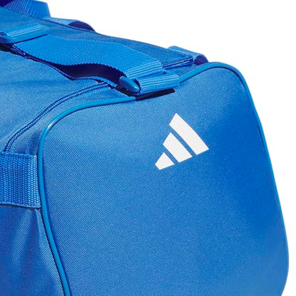 adidas Power Gym Bag – Lightweight Small Duffel, Ray Blue/White, OSFA - color: Ray Blue/White