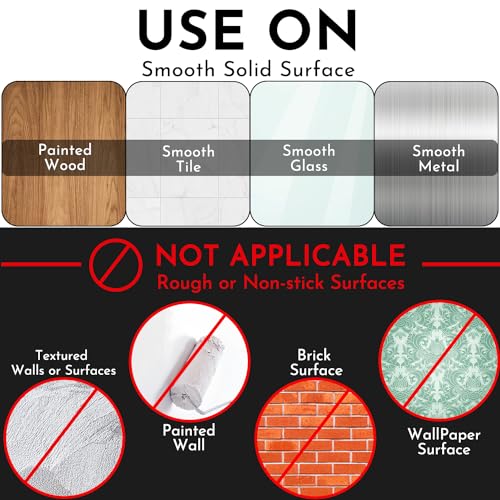 Niceyos Universal Adjustable Pot Lid Organizer for Cabinet - Upgraded Patented Set of 4 Pan Lids Organizers Inside Cabinet Door Wall Mount Pots Top Holder for Kitchen Cupboard, Fits 6" to 14" (Black)