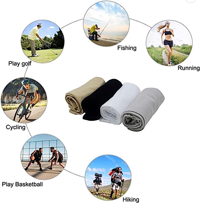 Alovexiong 4pcs UV Sun Protection Arm Sleeves for Women Compression Cooling Sleeve with Thumb Hole Tattoo Cover Up Sleeves Sun Sleeves for Cycling, Driving, Running, Riding, Fishing, Golfing
