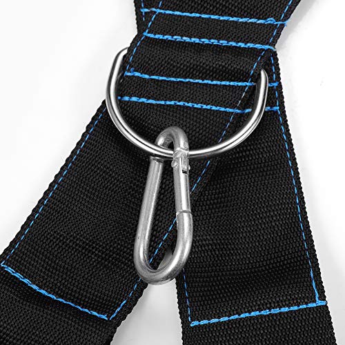 Training Sled Harness Vest with Pull Strap, Tire Pulling Resistance Speed Training - color: Youth to 36" Girth