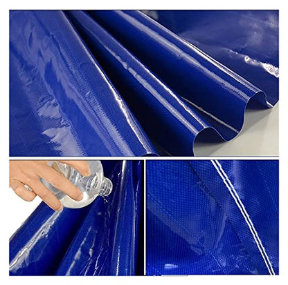 PVC Canvas Fish Pond with Drain Valve - Temporary Outdoor Holding Tank for Saltwater Fish, Koi, and Turtles - Versatile Water Storage Pool for Aquatic Life - size: 1x2.5x0.5m
