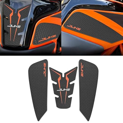for Duke 390 Duke 250 Duke 390 250 2018-2026 2022 2021 Motorcycle Accessories Fuel Tank Protective Sticker Knee Anti-Slip Sticker Fuel Tank Traction Pad Side Air Cushion Knee Pad