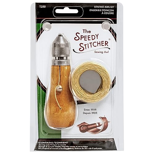 Speedy Stitcher 1125 SEW200-BRK Sewing Awl, One Size | cycling-tire-repair-kits - size: Sewing Awl - with 30-Yard Skein of Thread