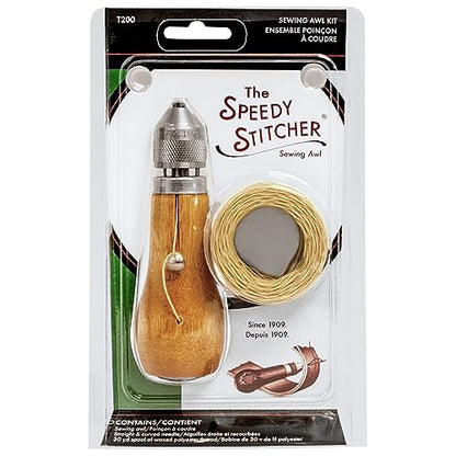 Speedy Stitcher 1125 SEW200-BRK Sewing Awl, One Size | cycling-tire-repair-kits - size: Sewing Awl - with 30-Yard Skein of Thread