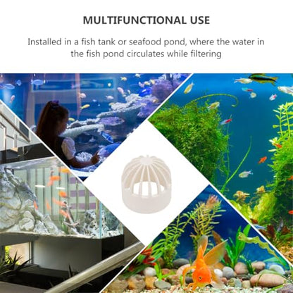 balacoo Fish Tank Permeable Net Pcs Aquarium Overflow Filter Screen for Seafood Pond and Aquarium Hood Accessories