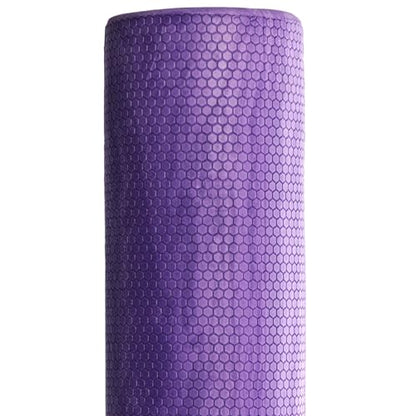 OPTP PRO-ROLLER Standard Density Foam Roller – Round, Purple, 36" x 4" | Durable roller for back massage, deep tissue foam roller exercises, stretching, fitness, yoga & Pilates, purple, 36" x 4"