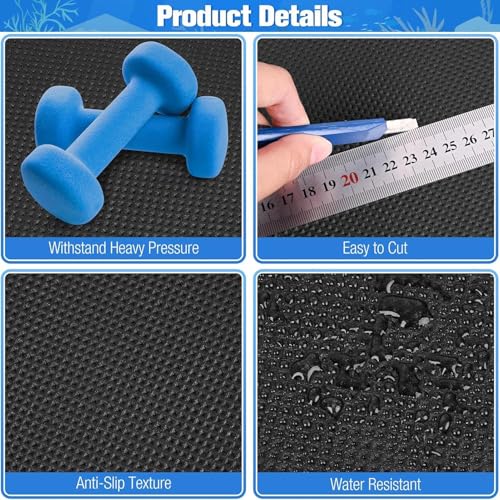Aquarium Mat for Under Tank Waterproof Non-Slip Foam | Under Water Tank Leveling Mat for Desks Cabinets Floors Home Office Betta Reef Saltwater Vases - color: 100×50cm