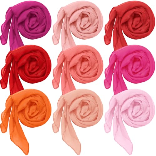 Patelai Women Summer Cotton Scarves Lady Light Soft Long Scarf Linen Beach Shawl Wrap, Candy Color - color: Charming