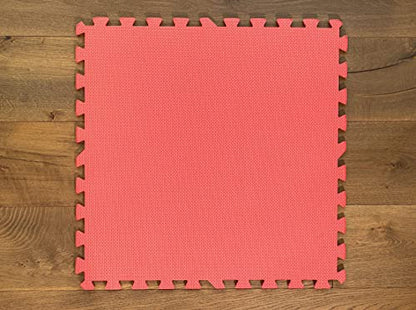Interlocking Floor Tiles From Square Brands for MMA | Gym Flooring for Home | Puzzle Foam Mats | Exercise Mat | Play Mat Tiles | 3/8" - size: 168SQFT