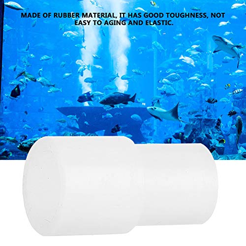 5 Pack Aquarium Pipe Adapters, Sturdy and Flexible Design, Suitable for 12mm 15mm and 19mm 22mm Tubing, Easy to Install, for Aquarium Setup (S) - size: S