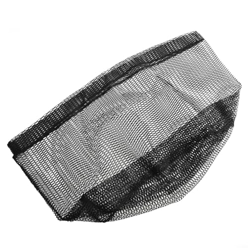 Fishing Landing Net Replacement Mesh, Nylon Netting Head for Freshwater Saltwater, Ten-Thread Weave, 30kg Load, Black, 40-50cm Diameter - size: 40cm