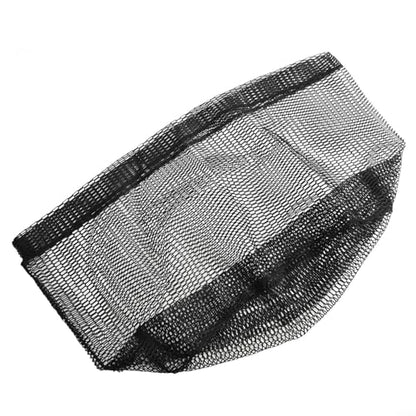 Fishing Landing Net Replacement Mesh, Nylon Netting Head for Freshwater Saltwater, Ten-Thread Weave, 30kg Load, Black, 40-50cm Diameter - size: 40cm