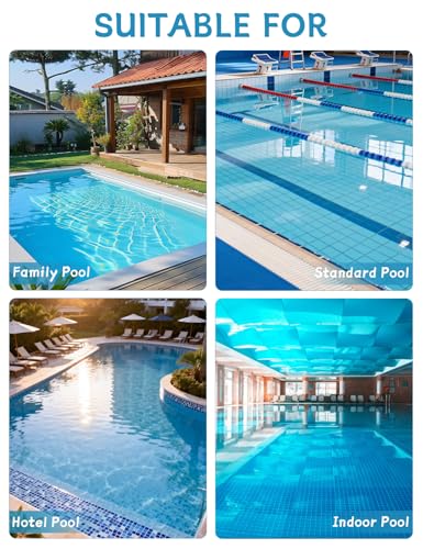Upgraded Magnetic Pool Skimmer Guard, Skimmer Net Cover Protector to Catch Leaves Debris Insects, New Magnet Design Easy Install & Removable, Prevents Skimmer Clogging Blockage