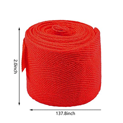 Boxing Hand Wraps Perfect Elastic Stretch Inner Boxing Gloves for Men & Women Boxing Handwraps Bandages Hand Protection Martial Arts Fighting Muay Thai Sanda for Men & Women (Pair) - color: Red
