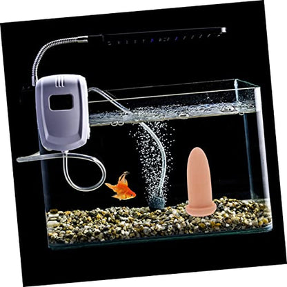 Sosoport Shrimp Breeding Bucket 3-Pack Ceramic Fish Spawning Cone Aquarium Breeding Tool with Water Purifying Feature for Angelfish and Fish Hatchery 6.69X11.81X3.93In
