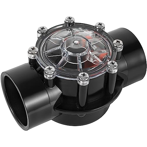 Replacement for Jandy 7305 Check Valve 180° 2" to 2.5" – CPVC Pool/Spa Straight Through Flow Valve,Clear Lid, Stainless Steel Spring, Compatible with Jandy Pro Series –170 GPM Rated - for Pools & Spas