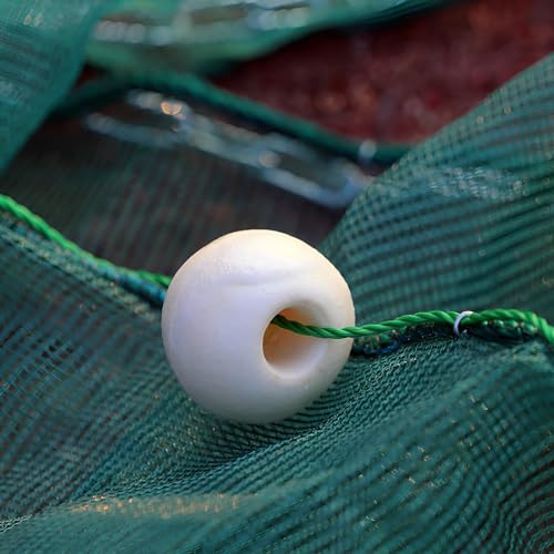 Crab Trap Shrimp Trap Shrimp Net Fish Trap Lobster Trap Minnow Trap Collapsible Portable Net Crab Net Large Inlet with Float and Heavy Duty Chain for Catching Crabs Lobsters Fish - size: 4M