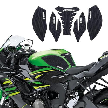 for Ninja ZX6R ZX 6R ZX-636 Ninja zx6r zx636 2013-2023 2024 2025 2026 Accessories Motorcycle Anti-Slip Fuel Tank pad Sticker ZX6R Fuel Tank pad Fuel Tank Grip Fuel Tank Sticker Tank Grip - color: Ninja Zx6r