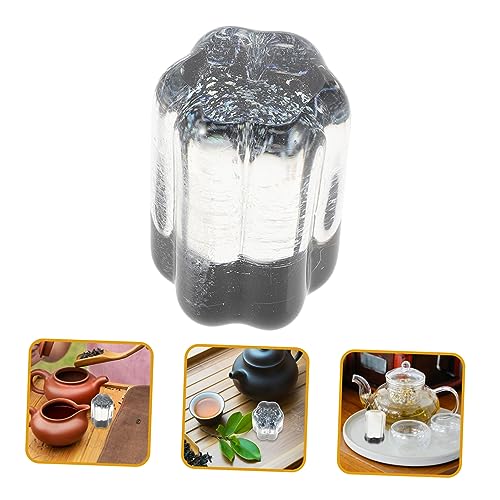PRETYZOOM Tea Ceremony Lid Rack Glass Bowl Holder for Decorative Teapot Tea Kettle Lid Stand