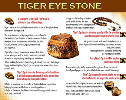 Design -Tiger Eye Stone Series Worry Beads - Prayer Beads (8 mm-33 Beads) Tesbih-Tasbih-Tasbeeh-Misbaha-Masbaha-Subha-Sebha-Sibha-Rosary (Elegant Model, 8mm 33 Beads) - color: Elegant Model, 8mm 33 beads