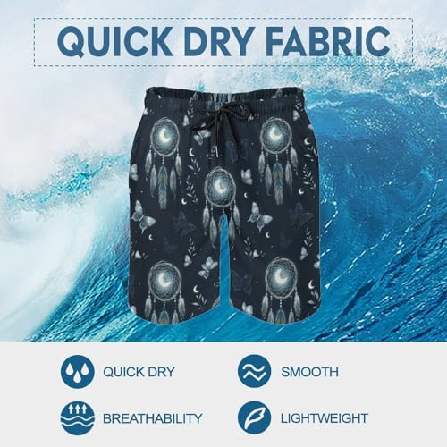 Mens Trunks Breathable Quick Dry Mesh Lining Summer Holiday Beach Board Shorts - color: Style-10, size: Medium