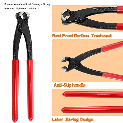 AKIHISA 180 PCS Single Ear Hose Clamps, 12 Sizes 5.3-33.1mm Crimp Hose Clamps with Ear Clamps Pincer, 304 Stainless Steel Crimp Pinch Fitting Tools Kit - size: 180Pcs (5.3-33.1mm)